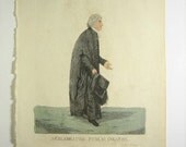 Robert Dighton 1808 "WILLIAM CROWE  CARICATURE"