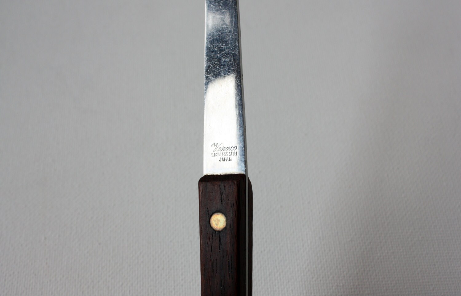 Vintage Vernco Stainless Steel Granny ForkWood