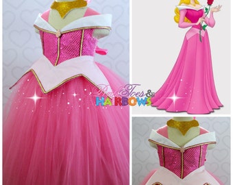 Sleeping Beauty Tutu dress- Sleeping beauty- Aurora dress- Sleeping beauty dress-Sleeping beauty costume