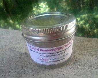 All Natural Remineralizing Toothpaste