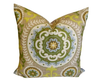 20''x20'' Waverly Inner Soul in Spa Decorative Pillow Cover