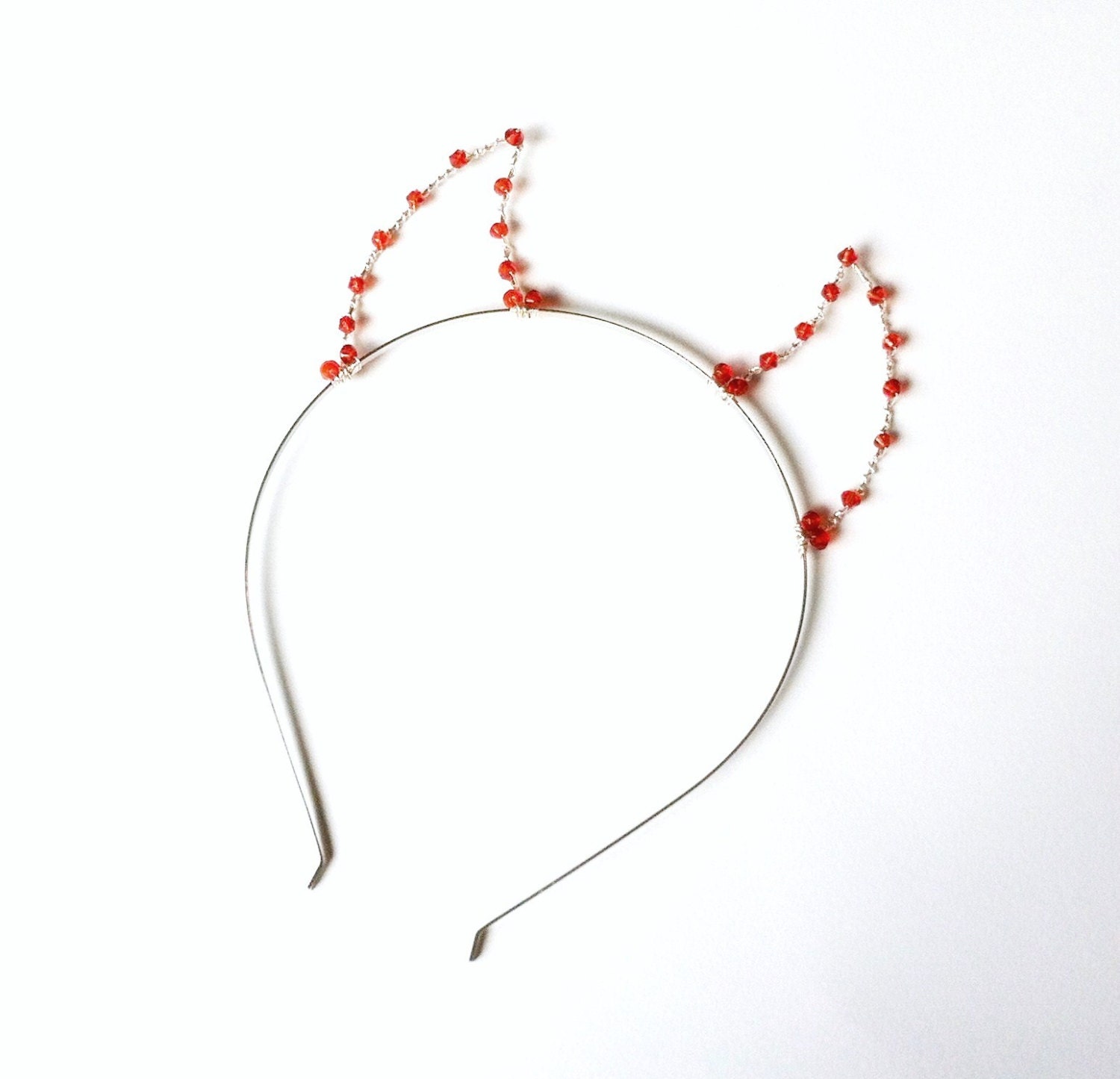 Red Devil Horns Headband Halloween Headband Hen Party Hair