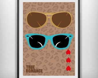 True Romance minimal minimalist movie poster