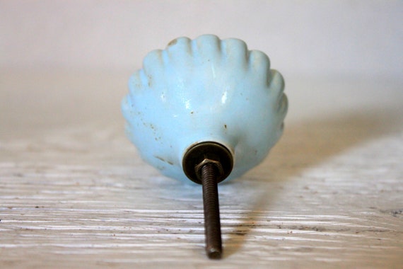 large ceramic knob china drawer cabinet door pull handle light blue shabby cottage chic large ceramic knob china drawer cabinet door pull handle light blue shabby cottage chic