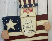 PATTERN for Proud Sam a Patriotic Hanging