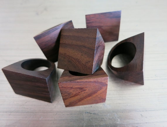 Wood ring blanks