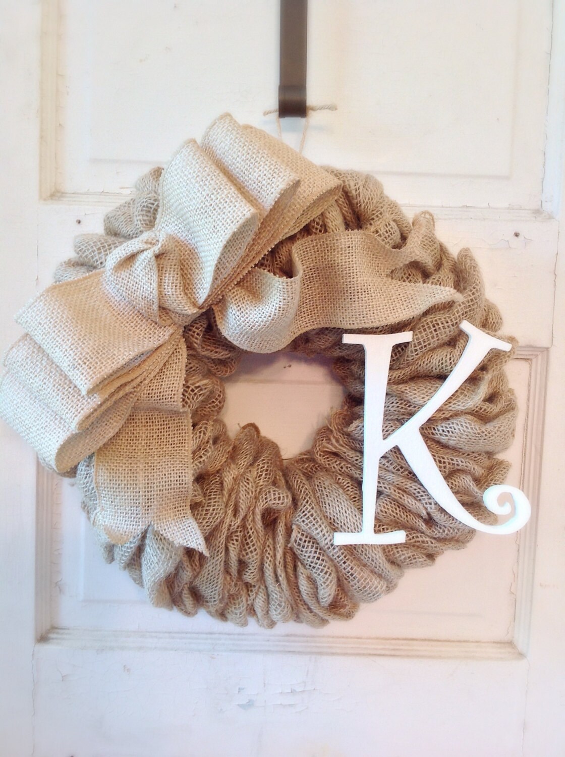 burlap wreath bow initial wreath burlap home decor front burlap wreath bow initial wreath burlap home decor front
