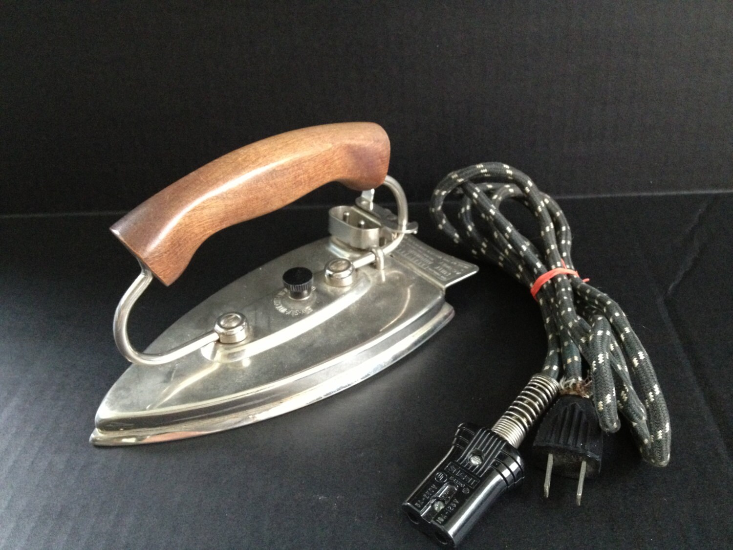 Mid Century Folding Durabilt Travel Iron