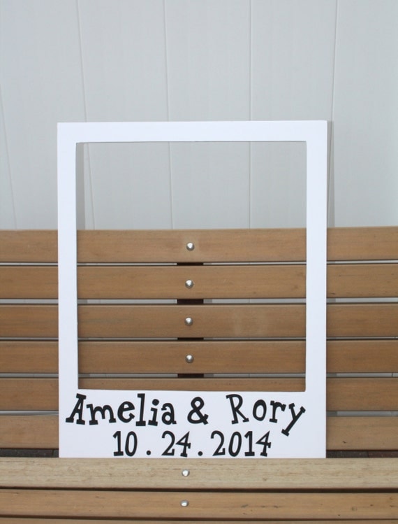 Life Size Polaroid Frame Photo Prop