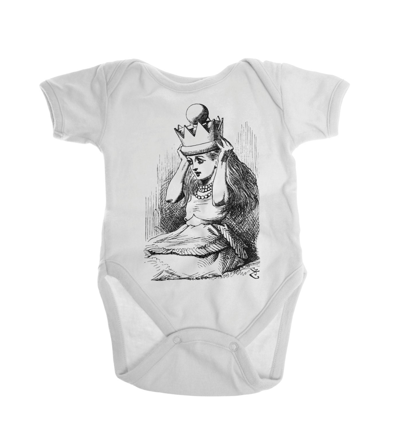 Baby Girl Clothes Alice in Wonderland Baby Shower by EmeeJoCo