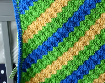 blanket snapdragon stitch corner