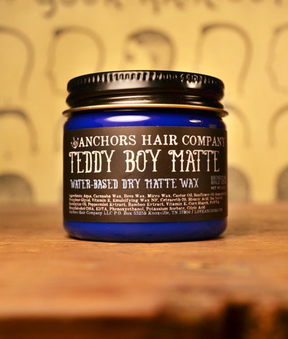 Non-Greasy Dry Matte Hair Wax. Water-based hair by ...