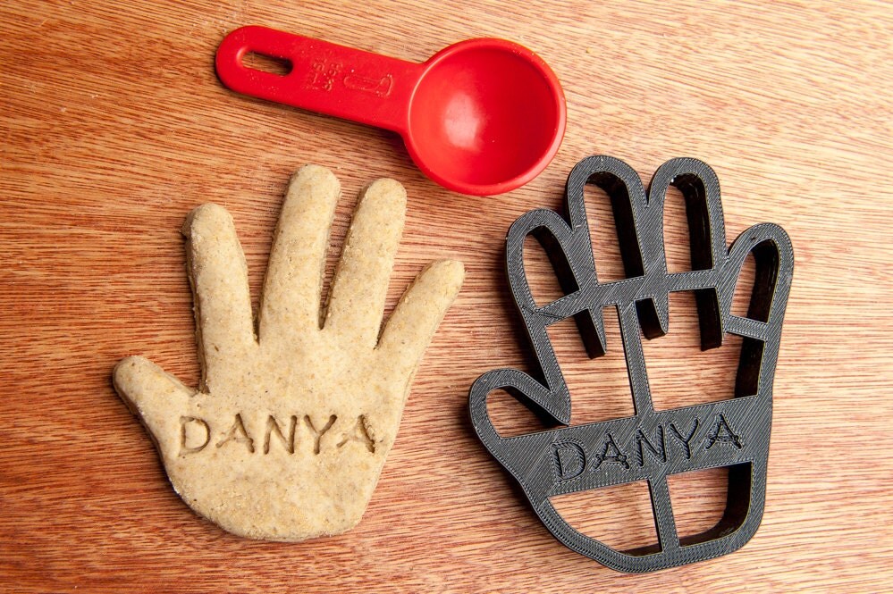 Custom Cookie Cutter Personalized Childs Hand Cutter