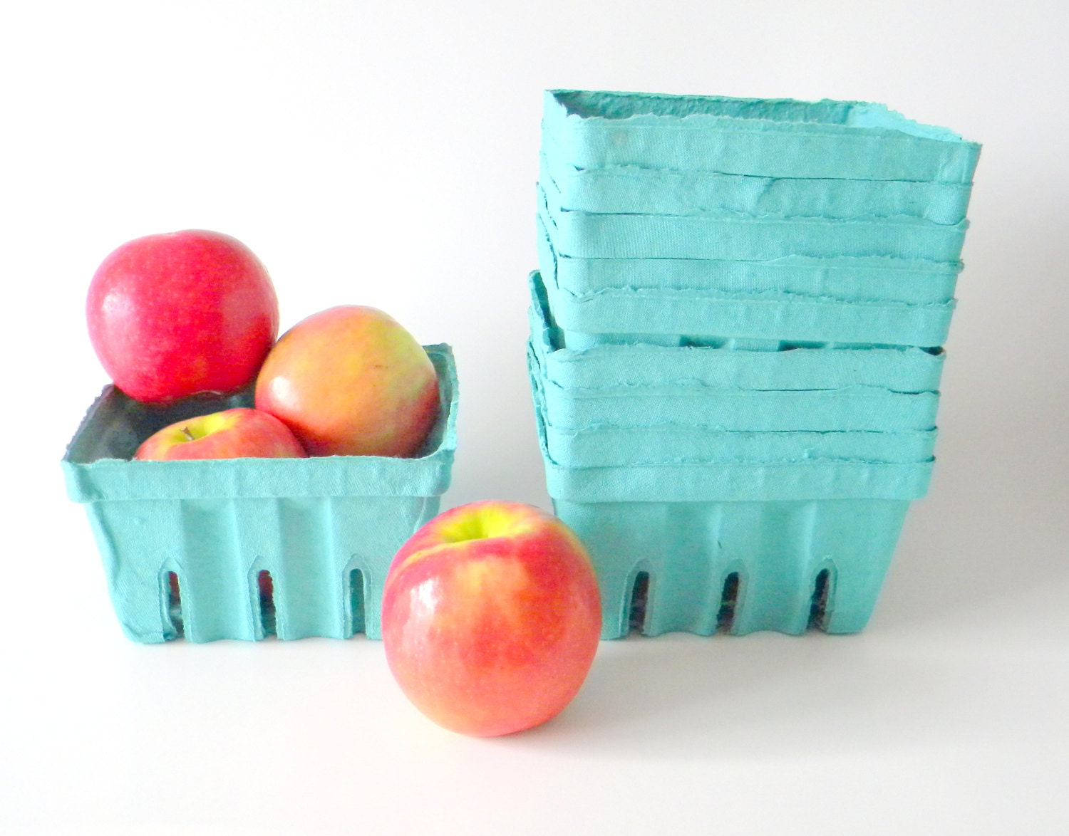 24 qty. Quart Berry Baskets Berry Till Biodegradable Paper