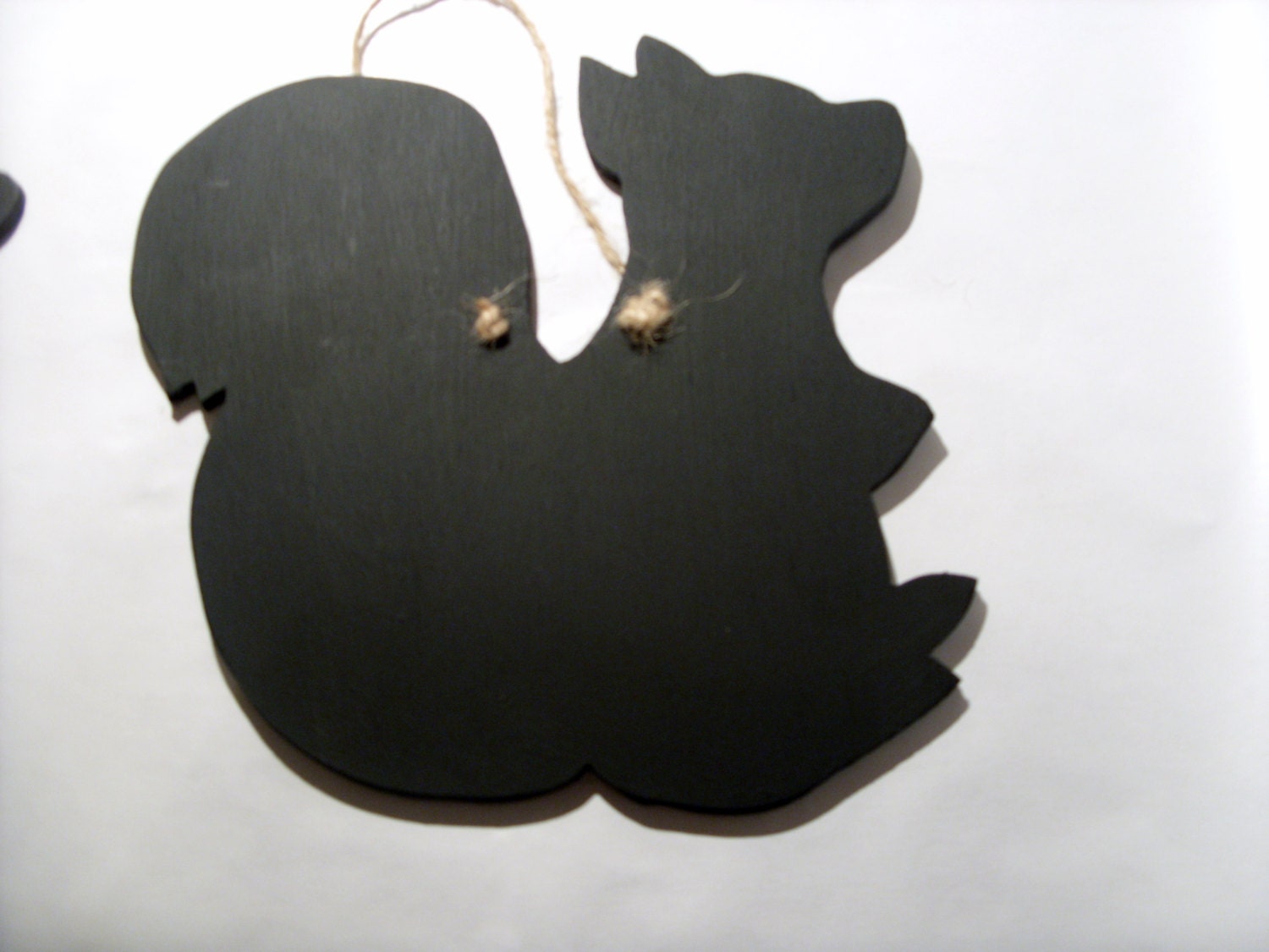 SQUIRREL shaped Chalkboard blackboard or mini chalkboard