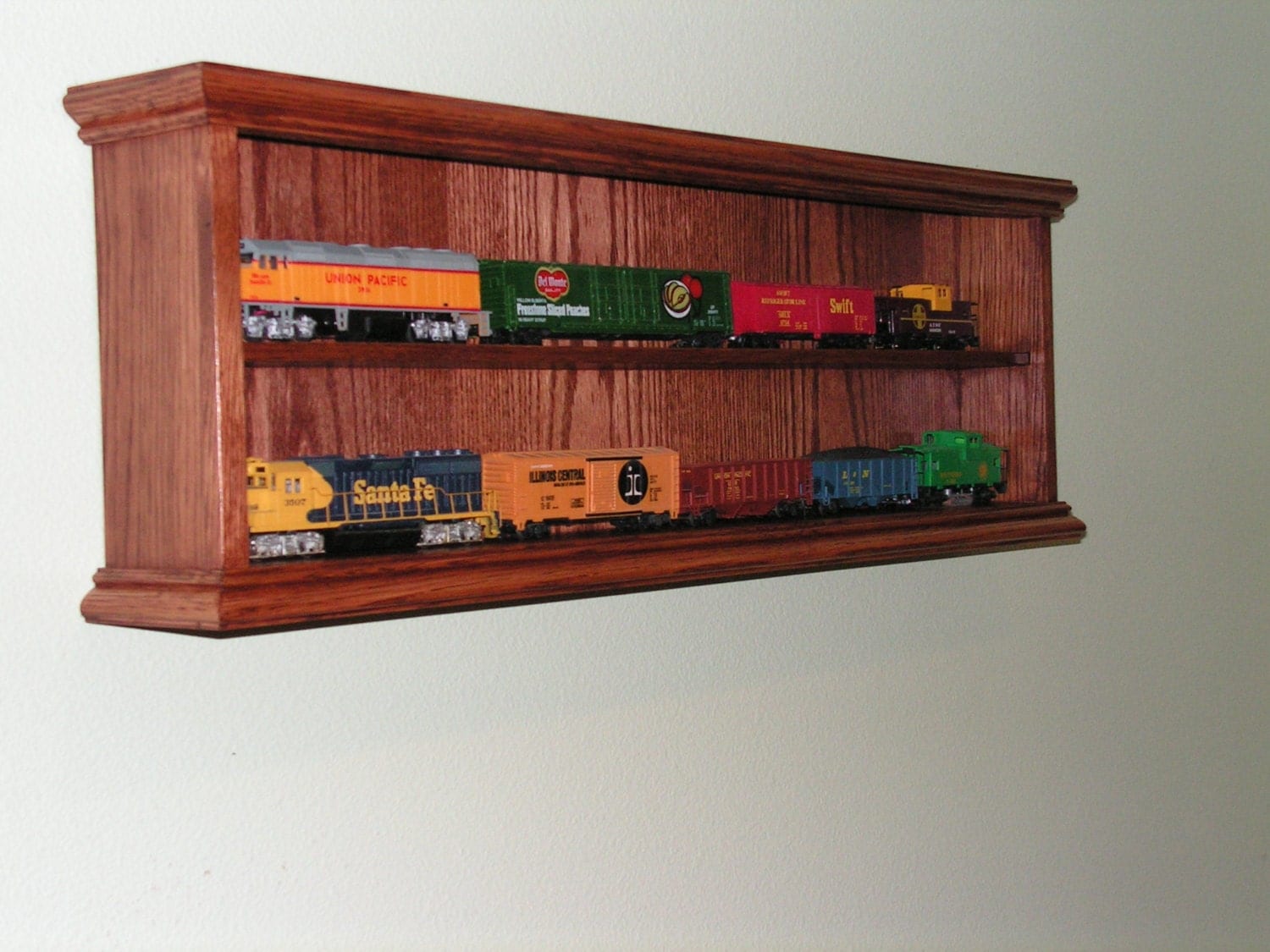Model Train Display Cases