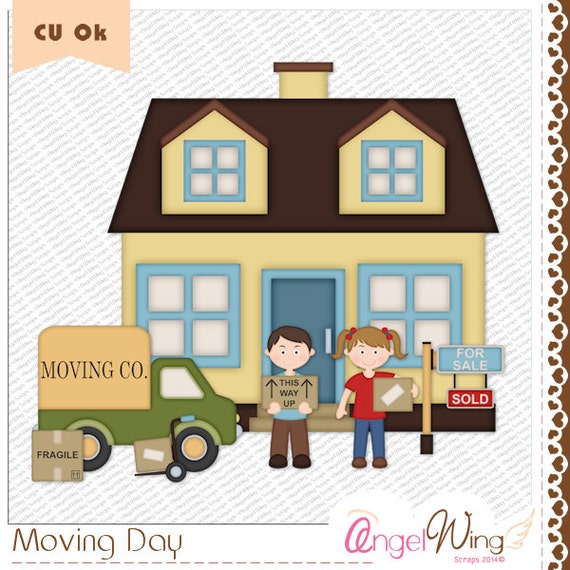 free clip art pictures moving house - photo #34