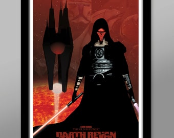 Darth Revan Inspired - Print 161 - Star Wars Poster