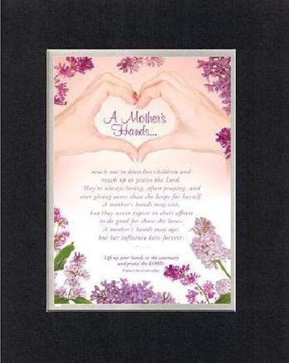 Heartfelt Poem for Mothers A Mother's Hand reach out