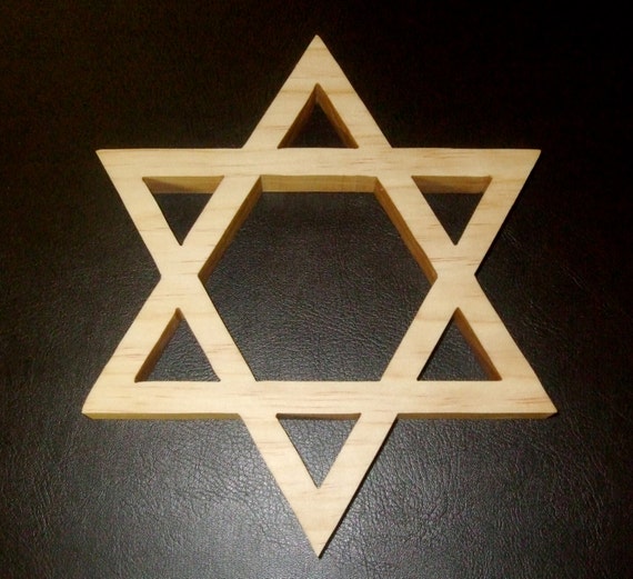 Star Of David Scroll Saw Item