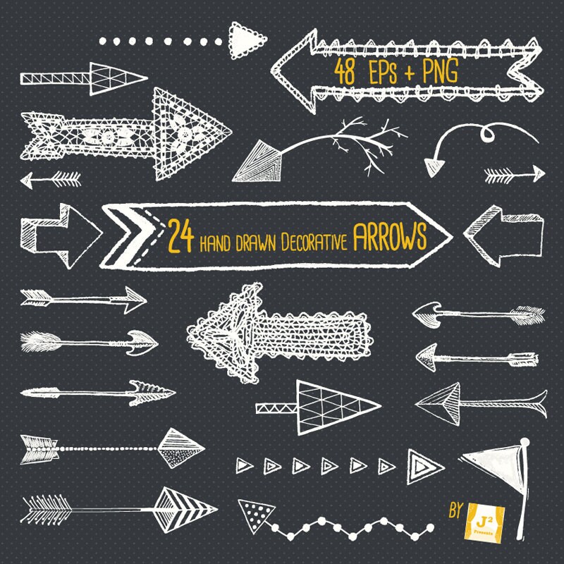 free chalkboard arrow clipart - photo #13