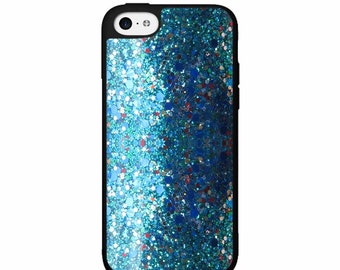 Blue Shiny Glitter - - iPhone 4 4s 5 5s 5c 6 6 Plus Galaxy s3 s4 s5 ...