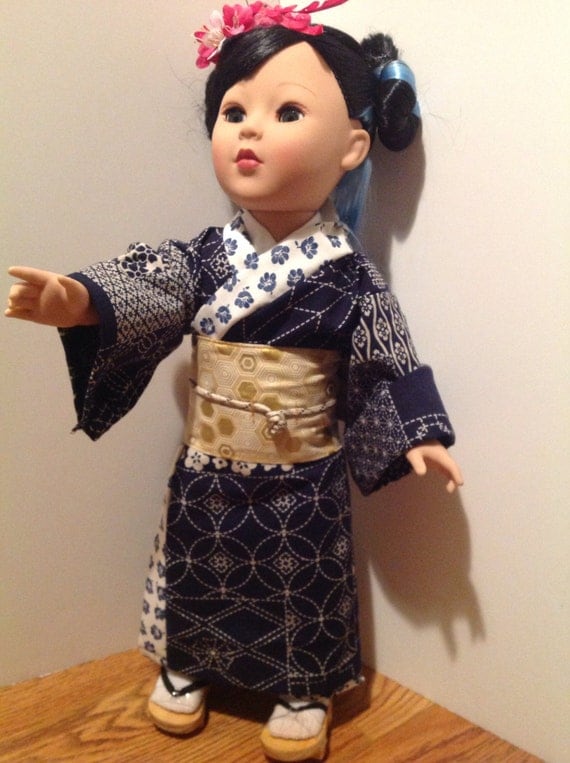 Items similar to American Girl Kimono/Yukata on Etsy