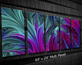 Abstract Metal Wall Art Depths