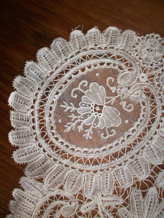 81 of Point de Gaze and Duchesse hand done lace by ToLacewithLove