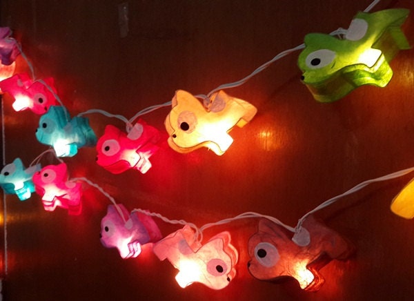 gift so cute puppy bulldog mix color string lights 20 by candoall