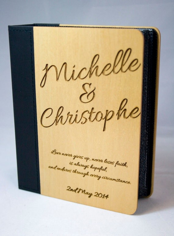 Personalised Photo Album Wedding Gift Keepsake Wedding