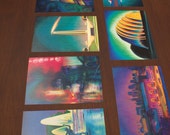 5" x 7" art postcard sets.  One of each of the 10 artworks from the Kansas City Landmark series.