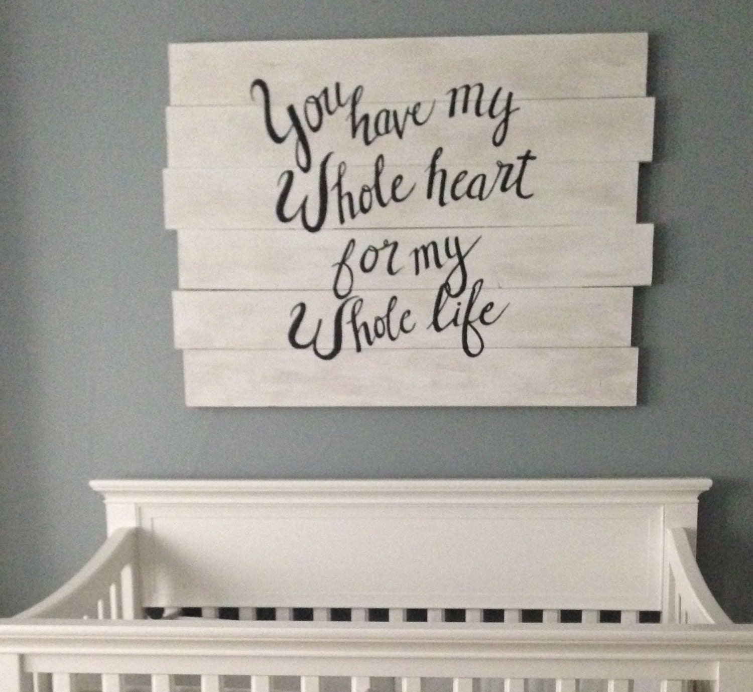 CUSTOM Wooden Word Art Hand Painted Nursery or by ButtarBabies