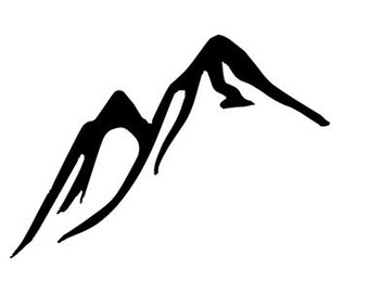 Mountains - Temporary tattoo