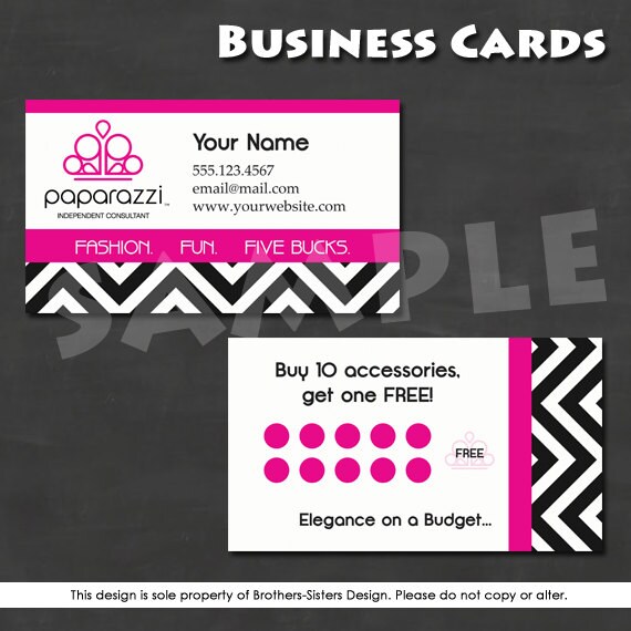 Paparazzi Jewelry Business Card Digital by