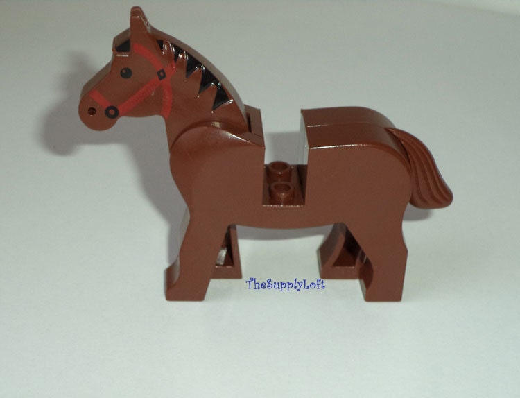 Sale Vintage Lego Brown Horse Pony Minifigure Collectible or