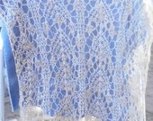 Madeira Lace Knit Scarf with Tunisian & regular crochet