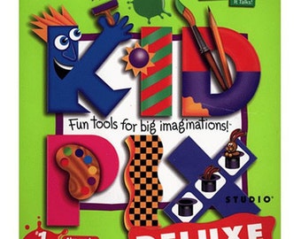 Kid Pix Studio Deluxe CD Software