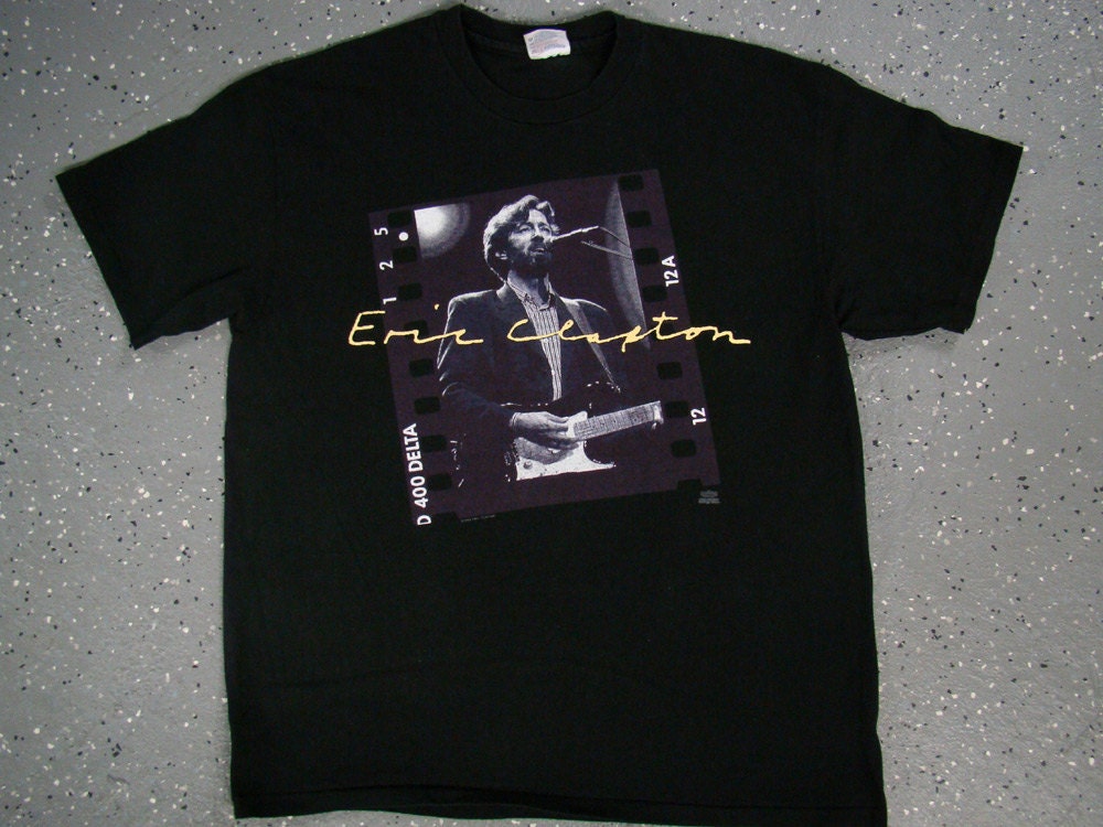 eric clapton concert shirts