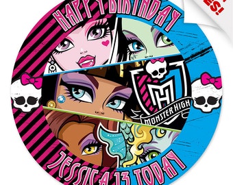Items similar to Monster High Cake topper on Etsy