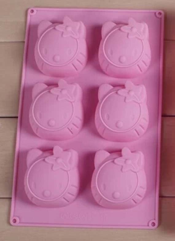 Disney kitty six chocolate cake mold silicone by