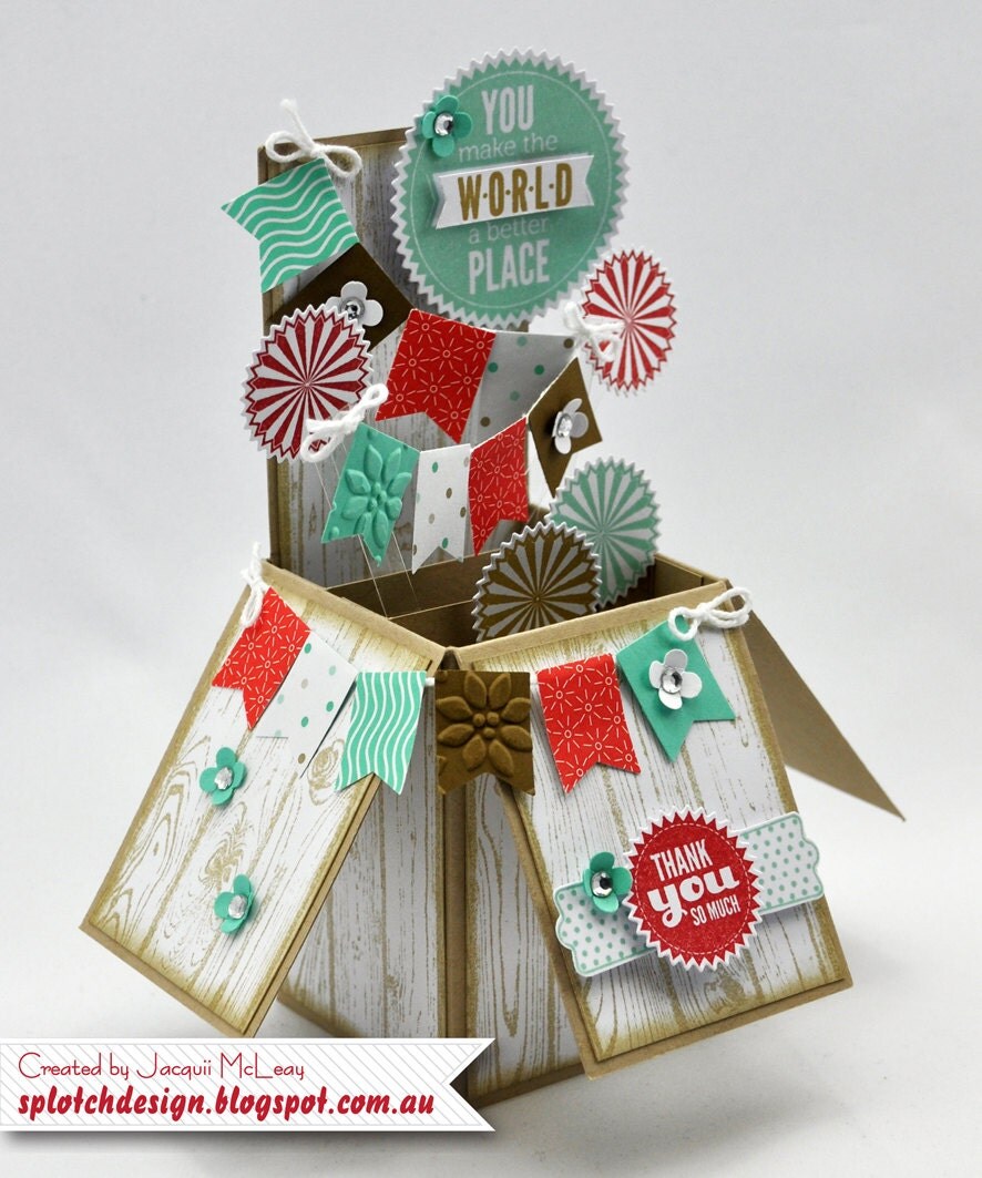 Stampin Up Card in a Box Digital Tutorial by SplotchDesign