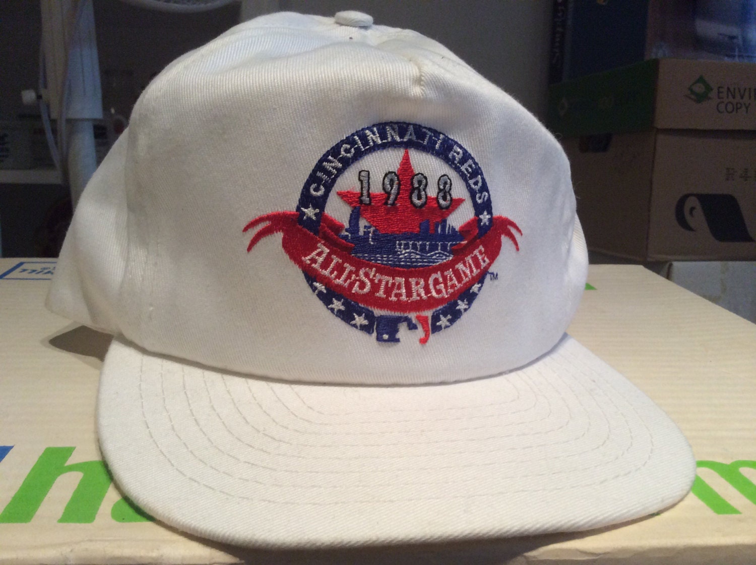 Vintage 1988 Major League Baseball All Star Game Hat Never