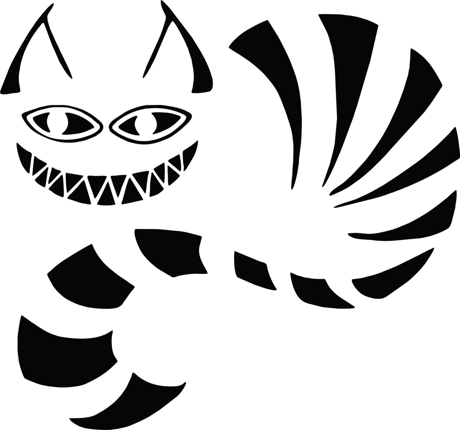 Cheshire Cat Vinyl Decals   Stickers 2two Pack By Thekingofdecals