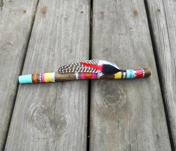 Native Spirit Stick Altar Wand Talking by BohemianZenBoutique