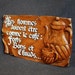 Men must be just like coffee... Fun French proverb plate.