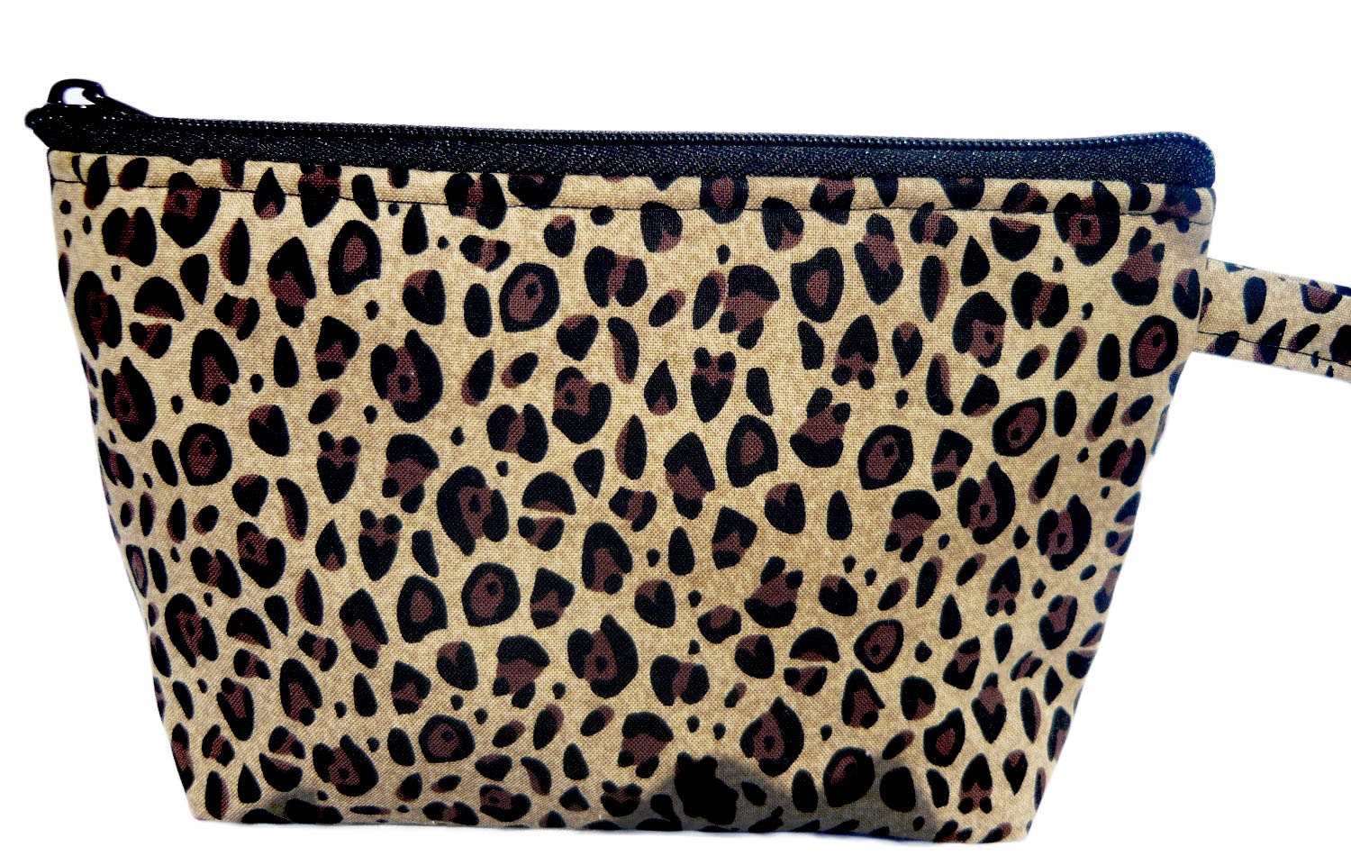 Cheetah Print Makeup Bag