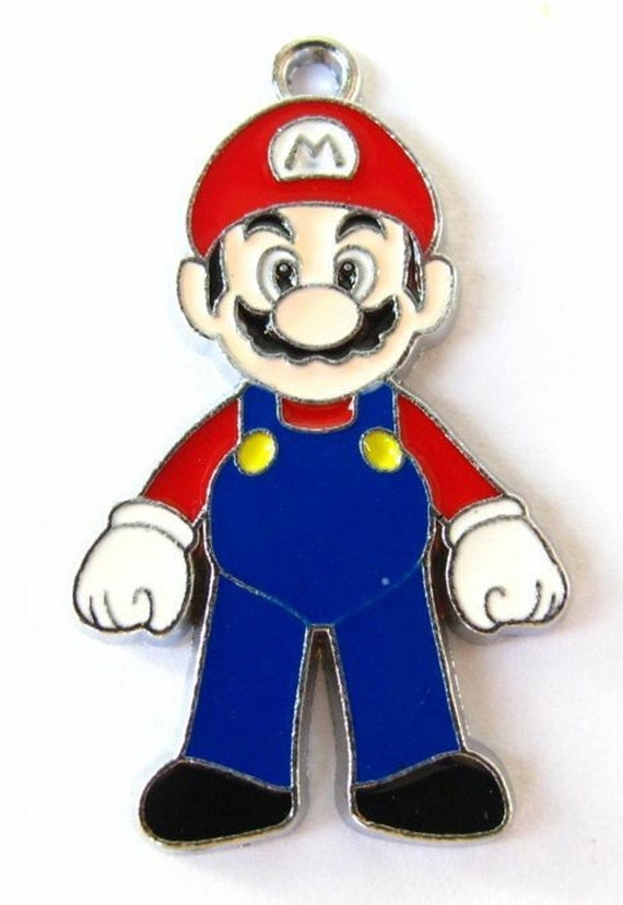 Mario Charm Rainbow Loom Charms Mario Super Mario Loom