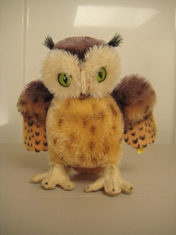 steiff owl vintage