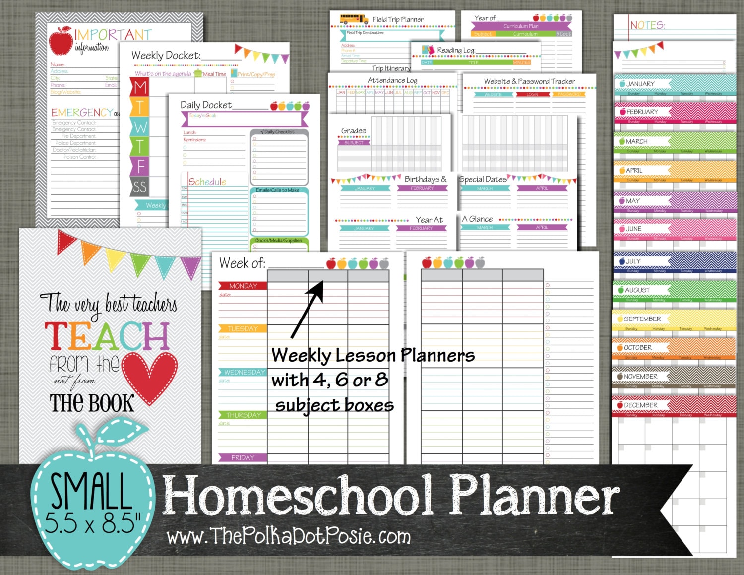 homeschool lesson planner free